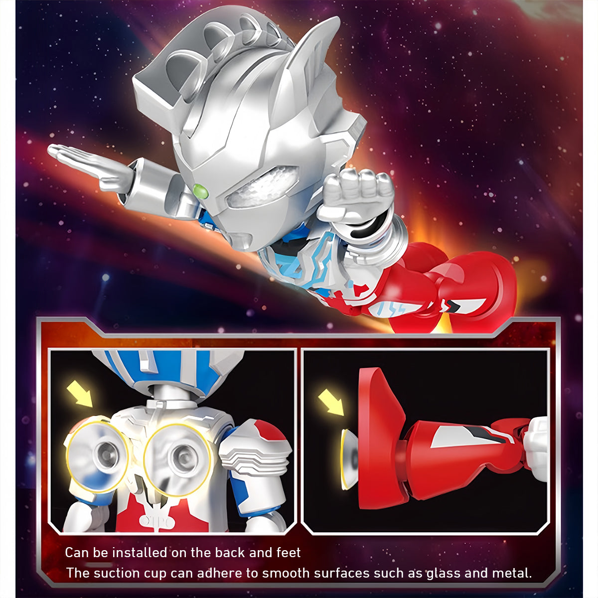 Blokees Ultraman Magic Edition Ultra Partners EP1 Zeta Alpha Armor Action Figures Single Box