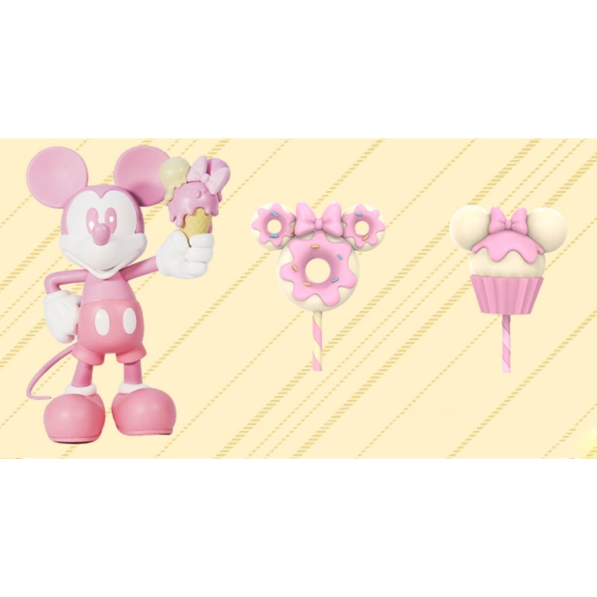 MORSTORM Classic Series Ice Cream Mickey Color Variant Art Figurine