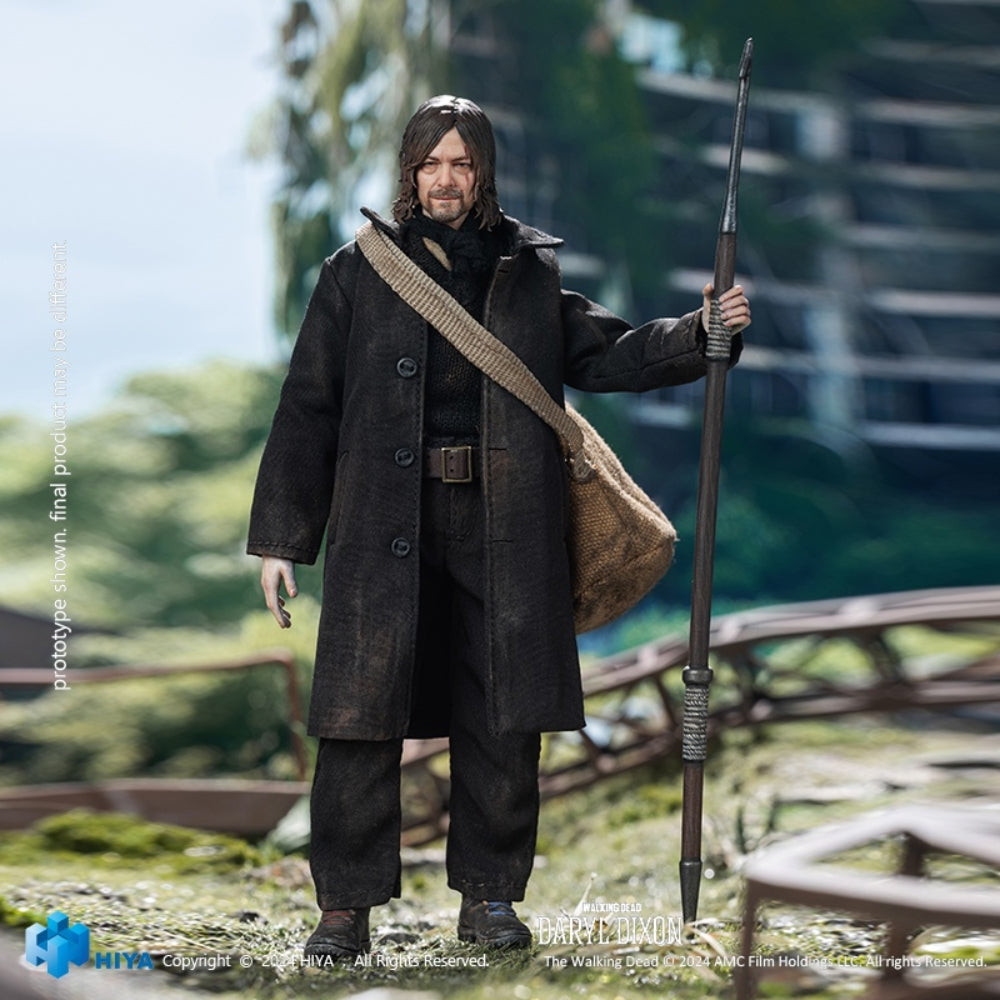 HiPlay HIYA Full Set: Daryl Dixon, Tv Show, Horror Style, 1:12 Scale Miniature Action Figurine