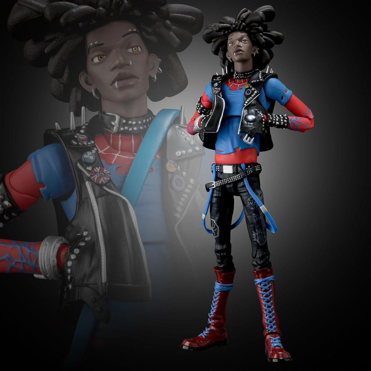 Sentinel, FIGHTING ARMOR Iron Spider Miles Morales/Parallel Universe Cyberpunk Spider-Man, Action Figure