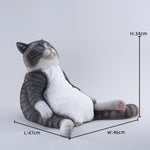 JXK Huge Cat Static Animal Figurine
