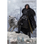 YUANYE CULTURE Game of Thrones Jon Snow & Direwolf & Accessory Pack 1/12 Scale Action Figure
