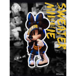 MORSTORM Coat Mickey + Cowboy Outfit Minnie + Sweatshirt Minnie + Sweatshirt Mickey Art Figurine