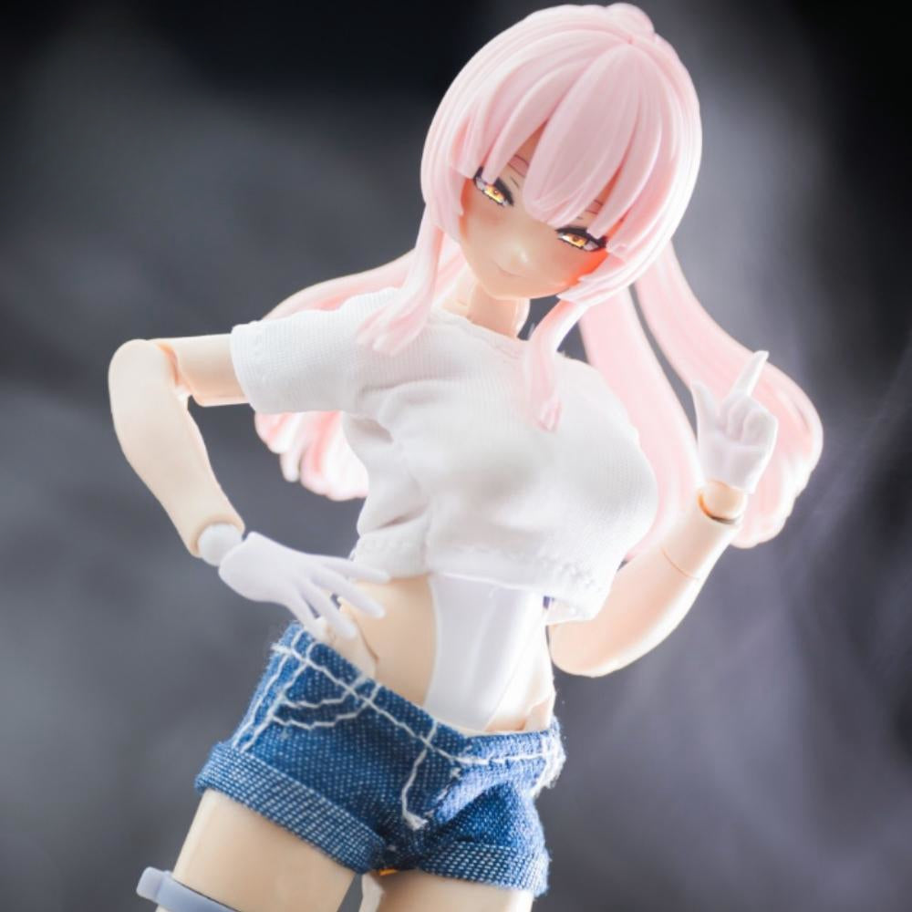 HiPlay C-010 1/12 Scale Figure Doll Clothes: Denim Clothing for 6-Inch Collectible Action Figure