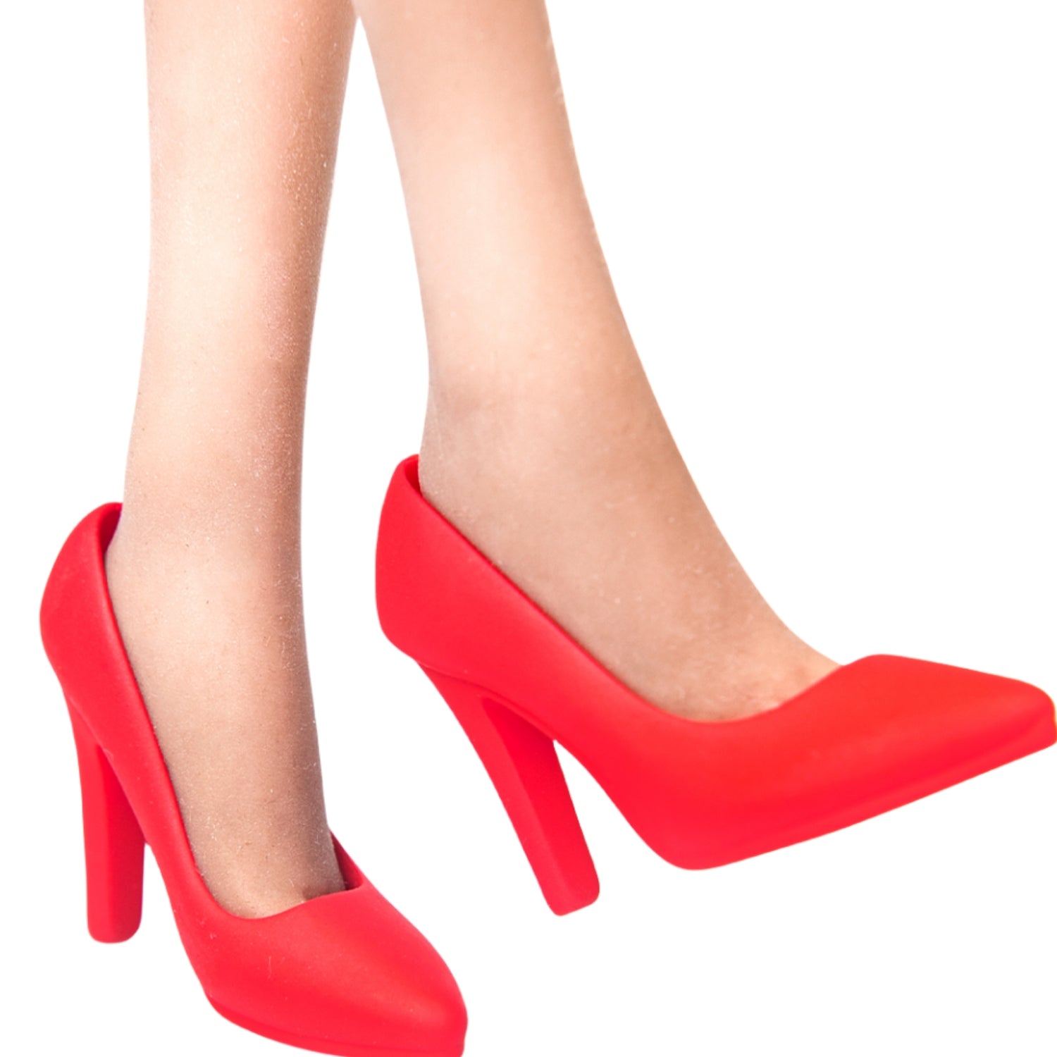 TYM 1/12 Scale Action Figure Accessory: Red High Heels Model TYM136E For 6-inch Miniature Collectible Figure