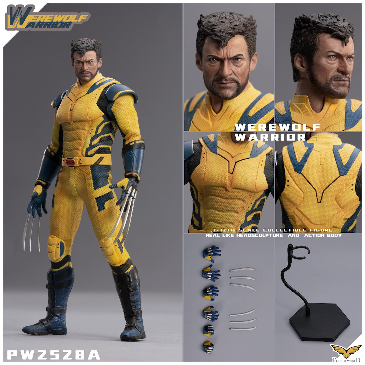 PWTOYS Werewolf Warrior Battle - Normal Version Action Figures
