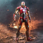 Figuras de acción de Iron Men MK16 de ZD Toys, versión no luminosa