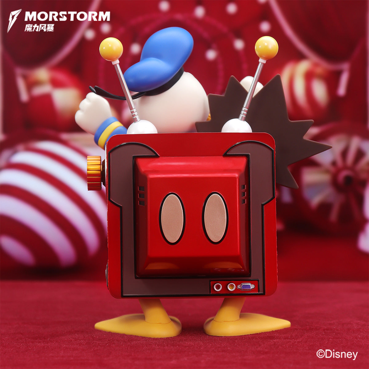 MORSTORM Disney 100th Anniversary Series Donald Duck Television Art Statue