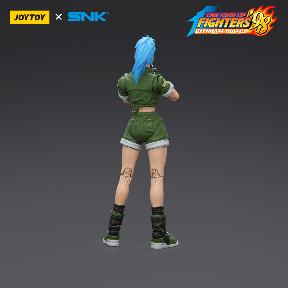 (Only Shipped to the US) JOYTOY SNK 1/18 KOF'98UM Ikari Warriors Team Leona Heidern JT01703 Action Figures