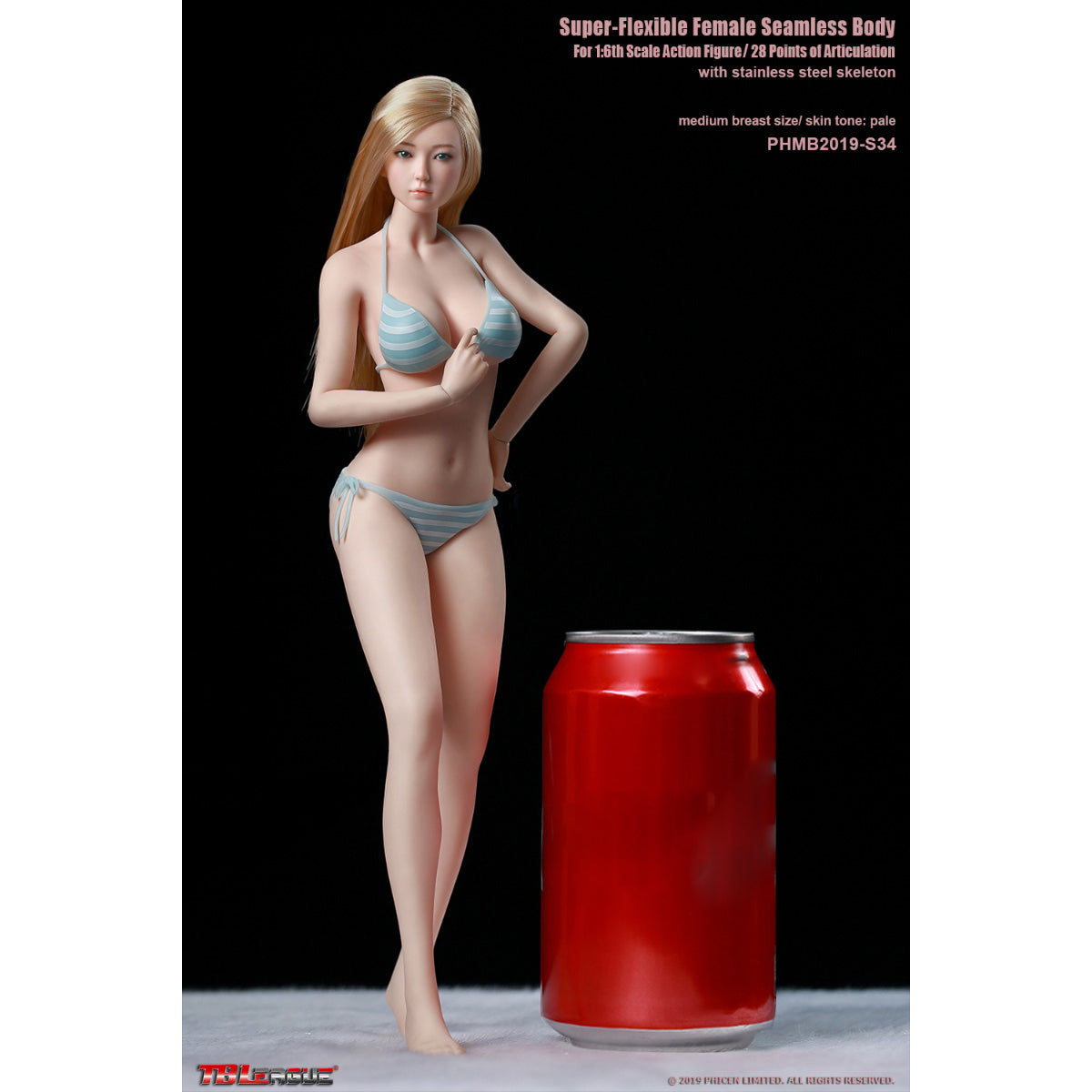 TBLeague Female Seamless Young Girl Type Medium Bust 1/6 Scale Action Figure Body
