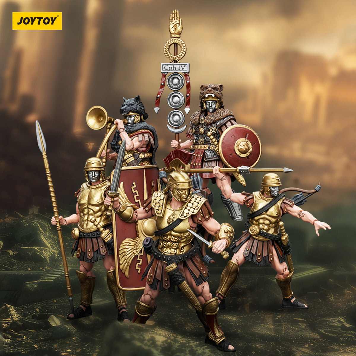 (Only Shipped to the DE) JOYTOY Strife JT6984 Roman Republic Collector's Edition 1/18 Scale Action Figures