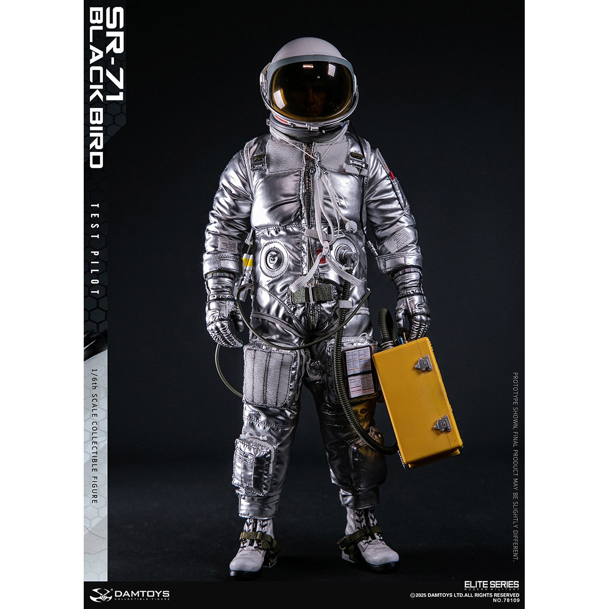 DAMTOYS, U-2 Dragon Lady Reconnaissance Aircraft Pilot & SR-71 Blackbird Reconnaissance Aircraft Test Pilot, Action Figures