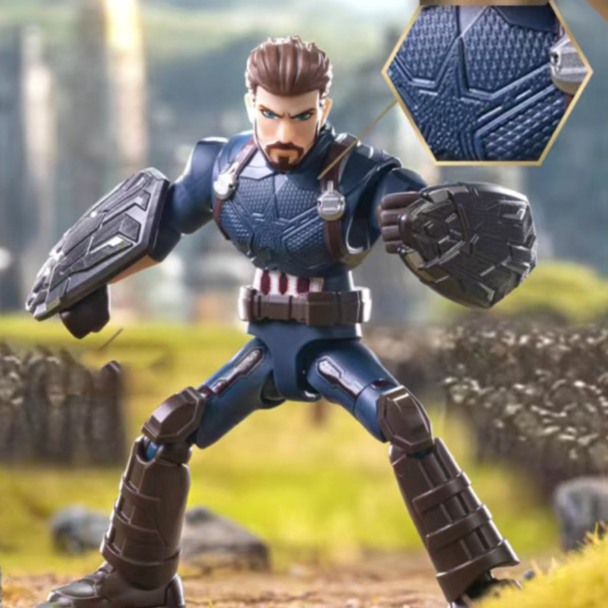 Figurines Blokees Marvel Heroes All-Star Edition Série 3 The Infinity Saga Blind Box Coffret complet
