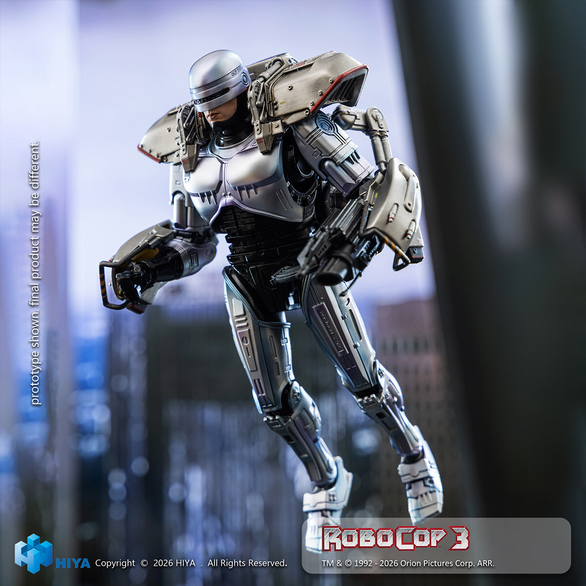 HIYA RoboCop 3 Exquisite Super Series ESR0306 RoboCop 1/12 Scale Action Figure