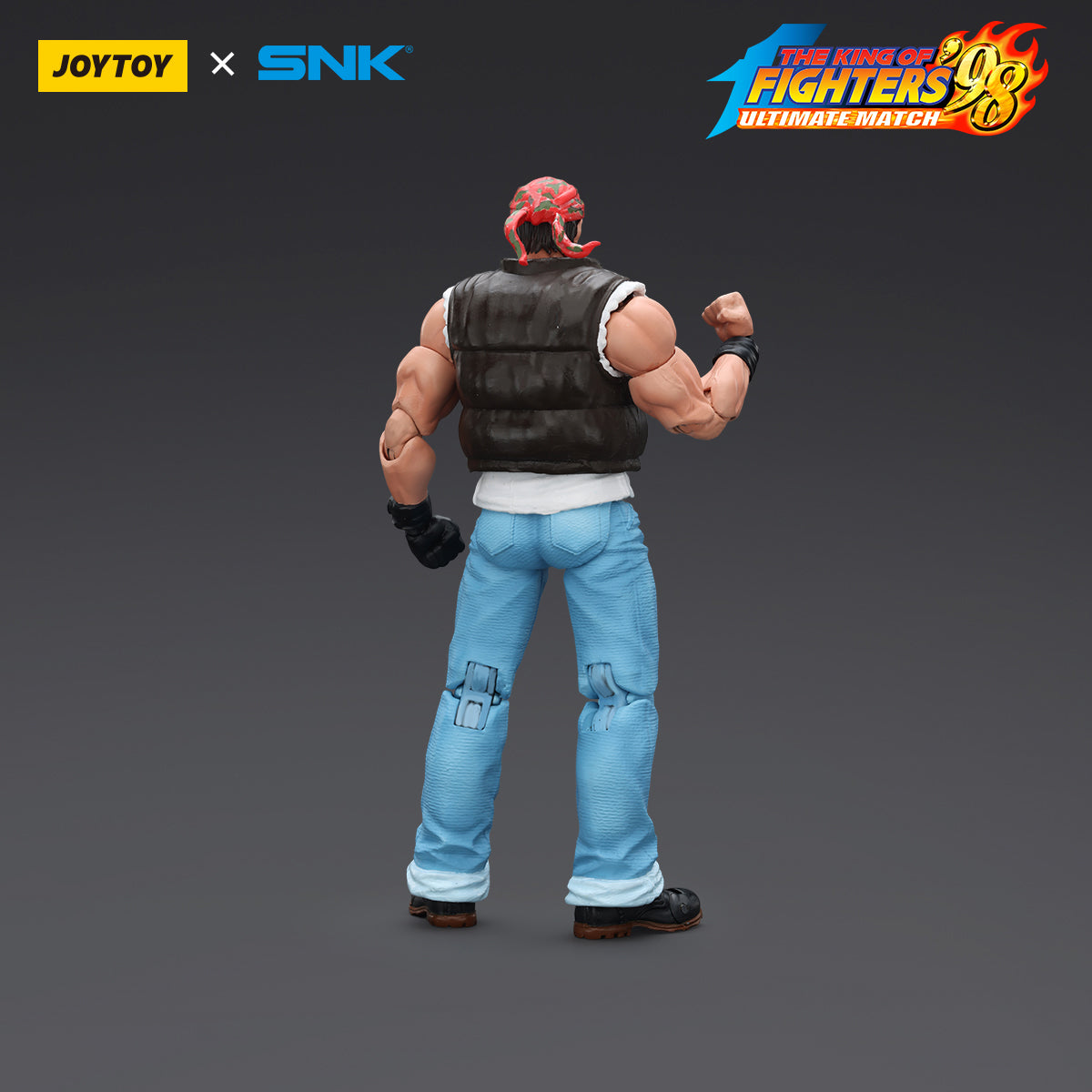 (Only Shipped to the US) JOYTOY SNK 1/18 KOF'98UM Ikari Warriors Team Ralf Jones JT01710 Action Figures