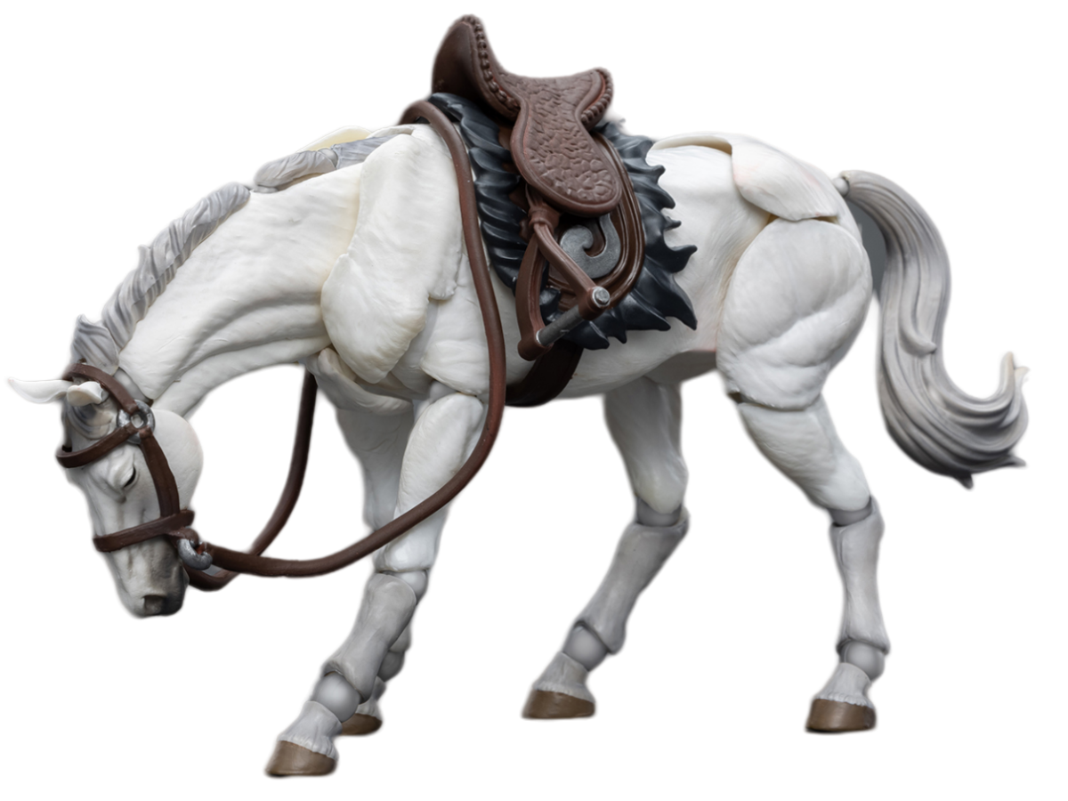 HiPlay JoyToy Warhammer 40K Collectible Figure: Dark Source JiangHu War Horse White 1:18 Scale Action Figures JT7998 (War Horse White)