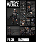 TOY ALLIANCE Figuras de acción de Bob Veteran Bucks Commander de Acid Rain World