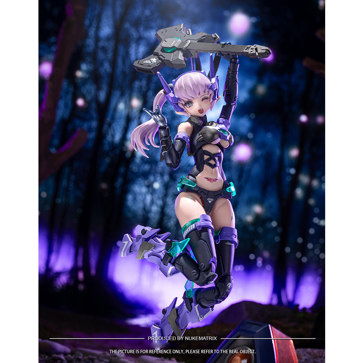 NUKE MATRIX Cyber Forest B.A.T. Sonic Blast Attacker: Maria Strauss FF0115 Assembly Model Kits