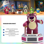 Robosen Mini Robot Toy Story Lots-o'-Huggin' Bear/REX/Buzz Lightyear/WALL·E/EVE/Alien/Woody/Jessie/Mini Base Action Figure Set