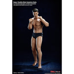 TBLeague, Seamless Muscular Male Body Suntan-Skin with Head Sculpt, Action Figures Body