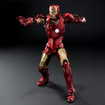 Threezero DLX Iron Man Mark3 Battle Damaged Action Figures