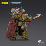 JOYTOY Death Guard Deathshroud Terminator with Manreaper and Plaguespurter Gauntlet & Champion with Manreaper and Plaguespurter Gauntlets 1/18 Scale Warhammer Action Figure