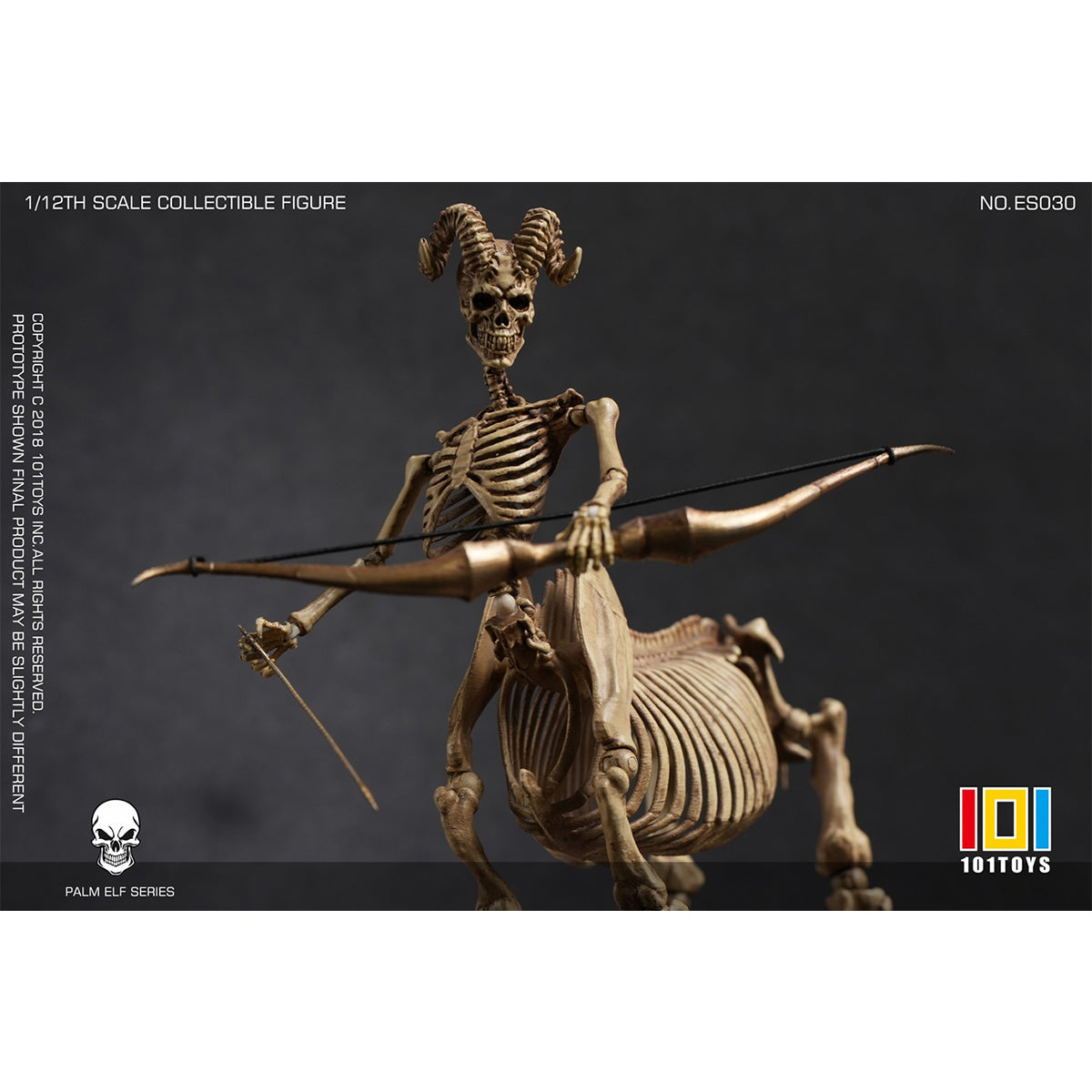 101TOYS PALM ELF SERIES Skeleton Movable Unicorn & Horse & Centaur Three Person Set 1/12 Scale Action Figure