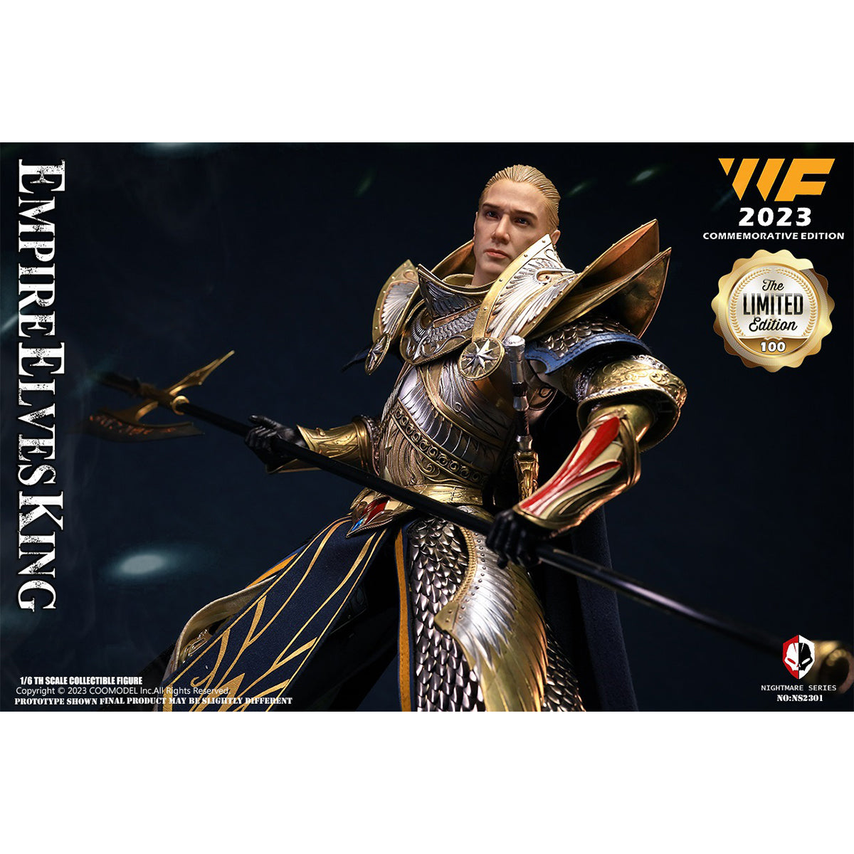 その他 COOMODEL NIGHTMARE SERIES - KING OF Nightmare Series King of Empire (Alloy Ver.) 1/6 Scale Figure