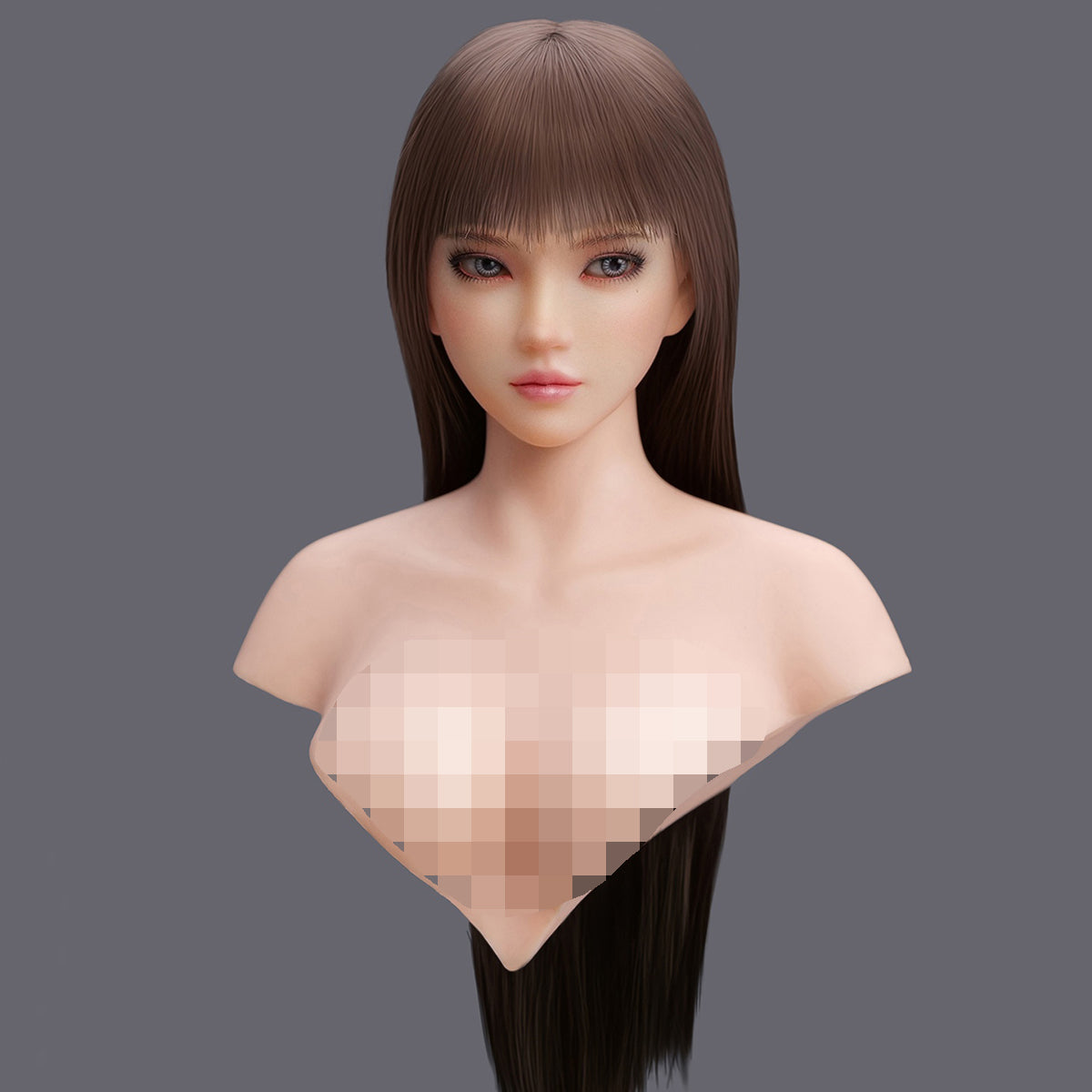 YMTOYS Movable Eyes Asian Female Head Sculpt - Yiyi (Ver.A) For Figures