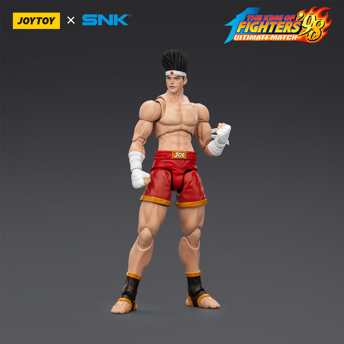 JOYTOY KOF '98UM Fatal Fury Team Joe Higashi & Andy Bogard & Terry Bogard 1/18 Scale Action Figure
