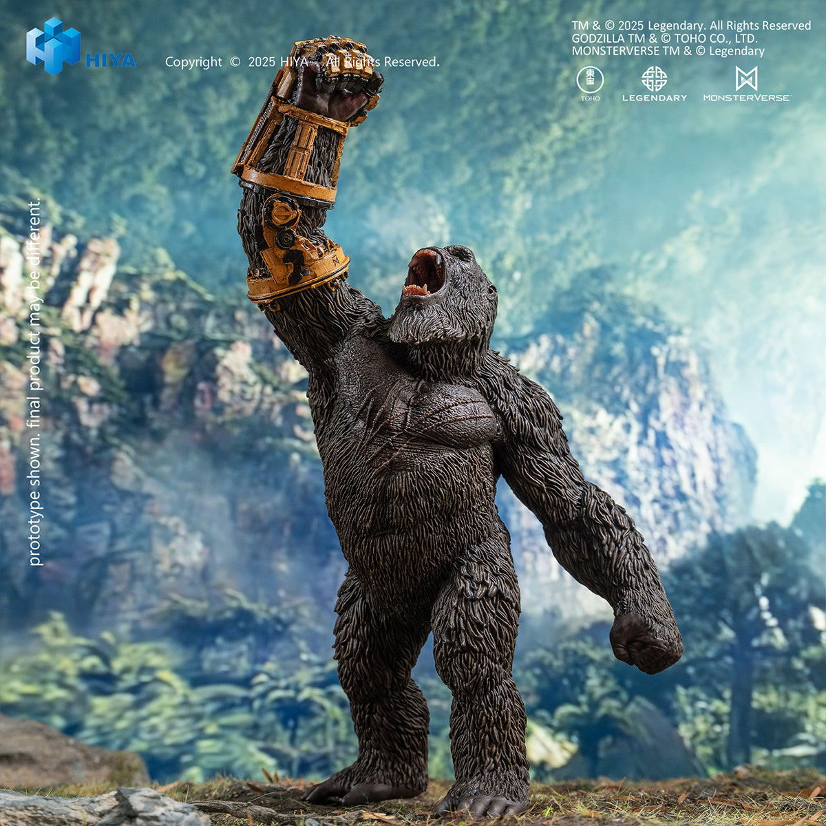 HIYA Godzilla vs Kong：The New Empire - Kong Mechanical Glove Edition Art Figurine