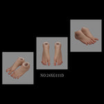 VSTOYS Female Foot Model Wheat Color for Action Figures