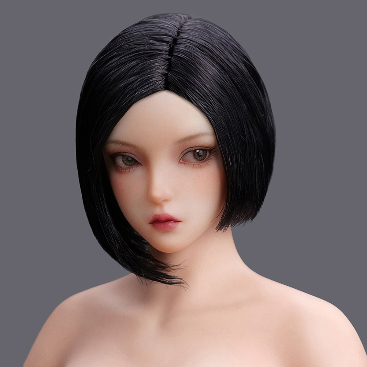 YMTOYS Movable Eyes Asian Female Head Sculpt - Xiaonan (Ver.E) For Figures