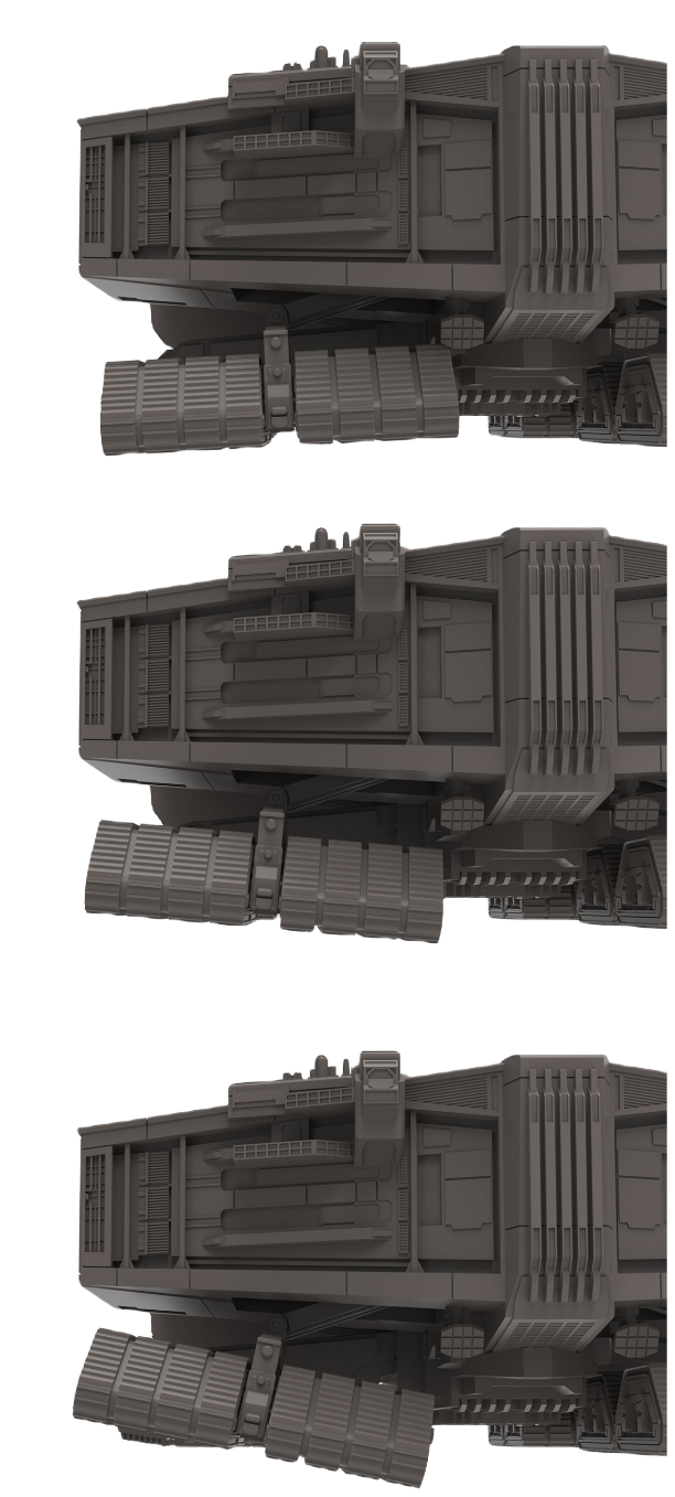 MENG Model MMS-013 Spice Harvester Glue-free Color Separation Assembly Model Kits