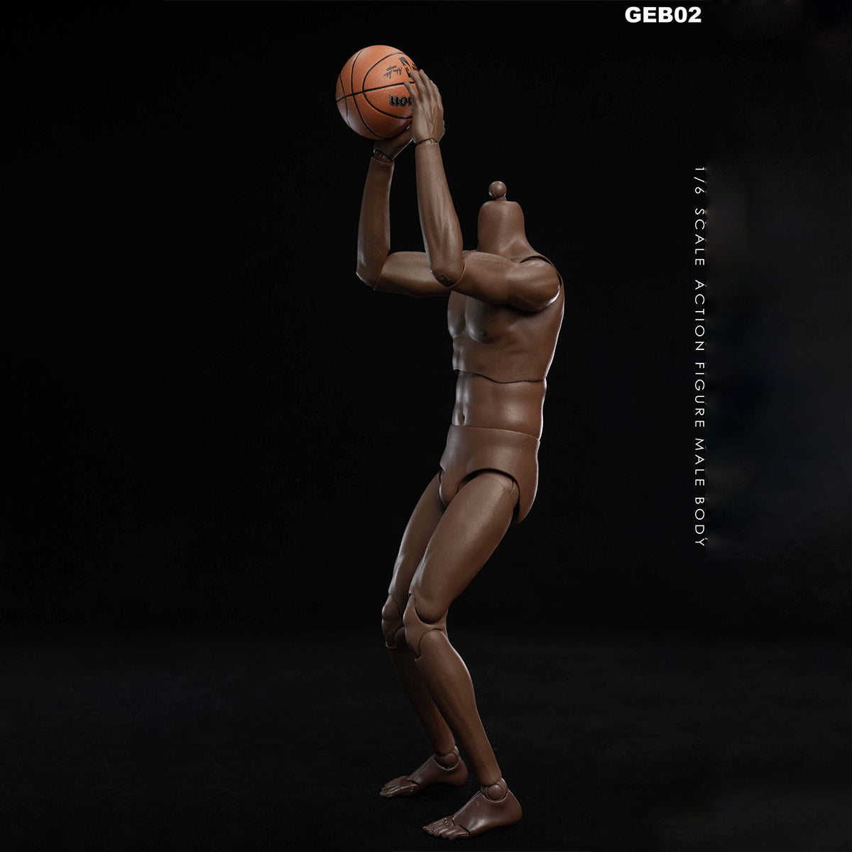 Genesis Emen, EB Original NBA Basketball Star Plain Male Body - Kobe, Figure Body