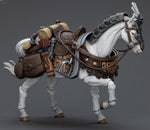 (Only Shipped to the DE) JoyToy Dark Source JT6045 JiangHu Northern Hanland Empire White Feather Armored Horse 1/18 Scale Action Figures