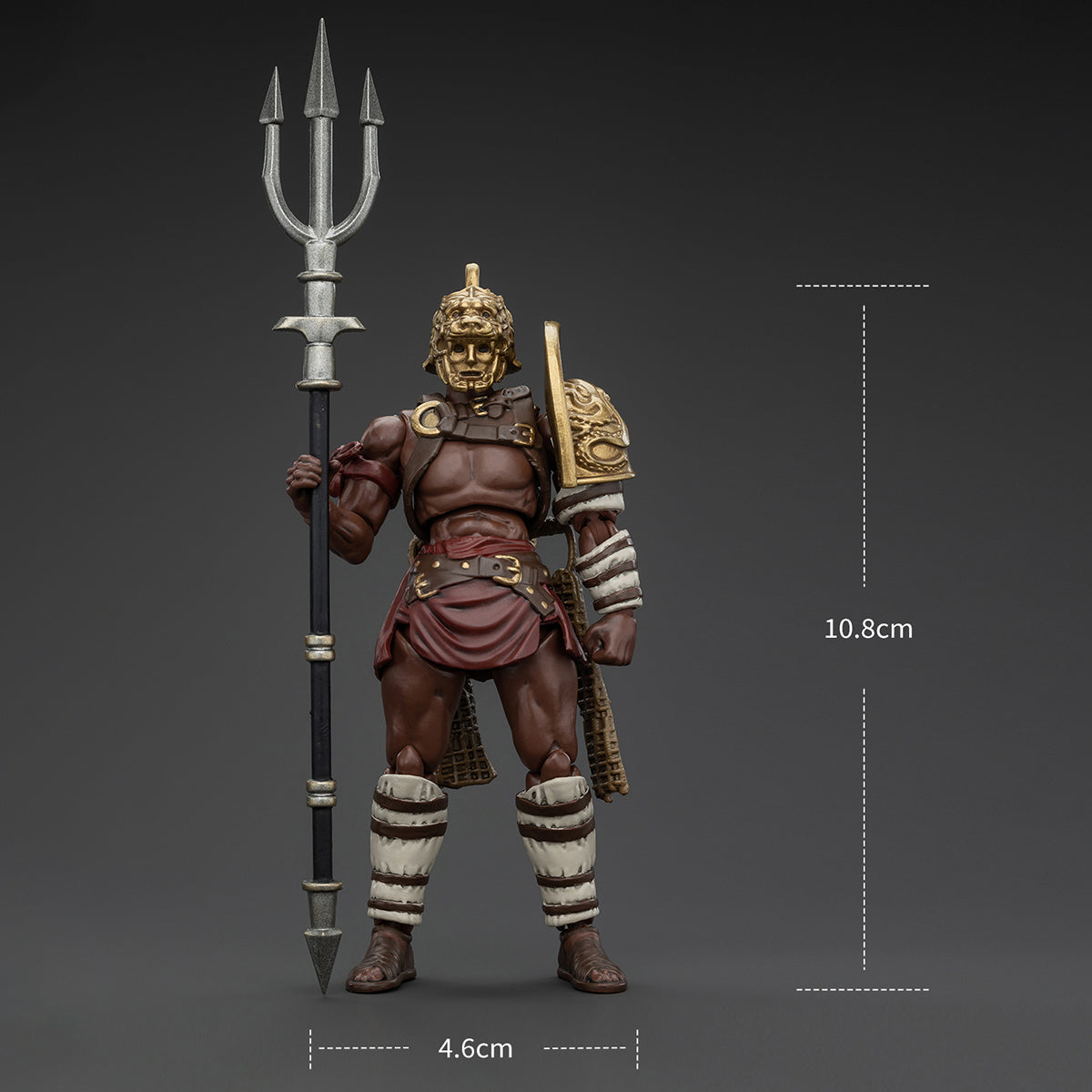 Figurine articulée JOYTOY Strife Gladiateur romain Retiarius