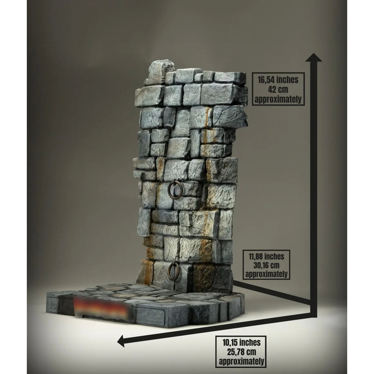 Infinite The Castle Wall Diorama for Frankenstein's Monster Action Figures