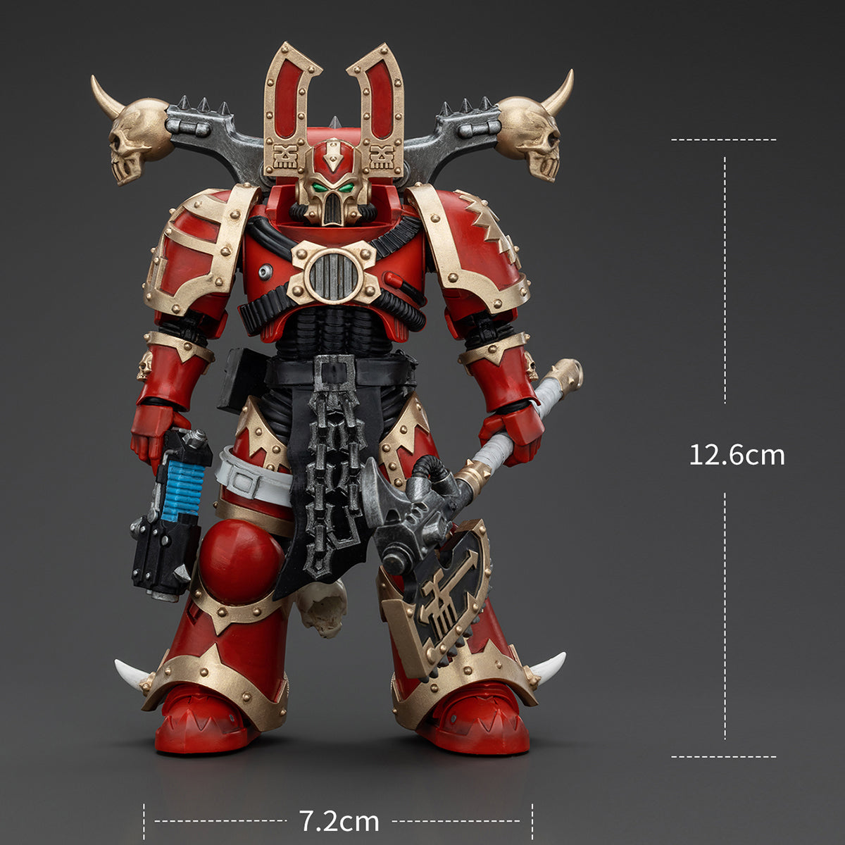 JOYTOY World Eaters Khorne Berzerker 3 Warhammer 40K 1/18 Scale Action Figure