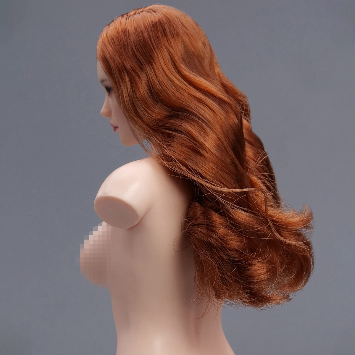 YMTOYS Action Figure Head Sculpt Accessory: Asian Female Head Sculpture - Xiao Zhao, Movable Eye, For 12-inch Miniature Figure