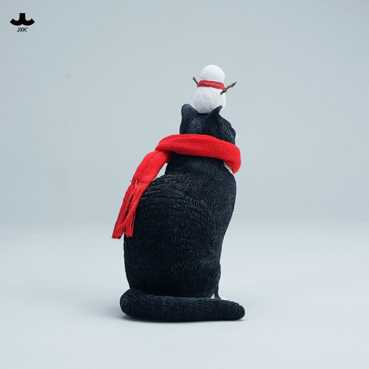 JXK Warm Cat in Winter Corner JXK349 Collectible Animal Figurine