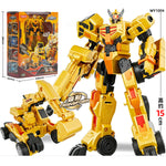 iUBEST Glory Alliance QINGFEI & LEIJIZHI & MACHIAPTER & MYSTICLOCK & EPSILON & PRINCE GLADOUS & DIVINE-WIND Equipped with weapons and two forms Transfor Mech Robot Model Vehicle