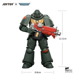 JOYTOY Warhammer 40k Black Templars/Raven Guard/White Scars/Salamanders/Dark Angels/Space Wolves/Imperial Fists/Iron Hands/Blood Angels/Ultramarines Intercessor Bolt Rifle Bolt Pistol Chainsword