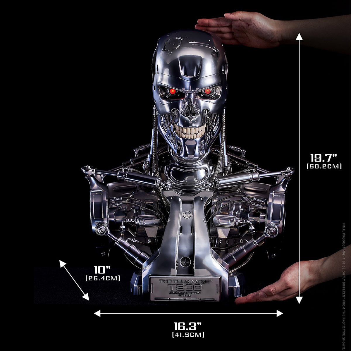 Blitzway 1/1 Scale Terminator T-800 Bust Art Statue