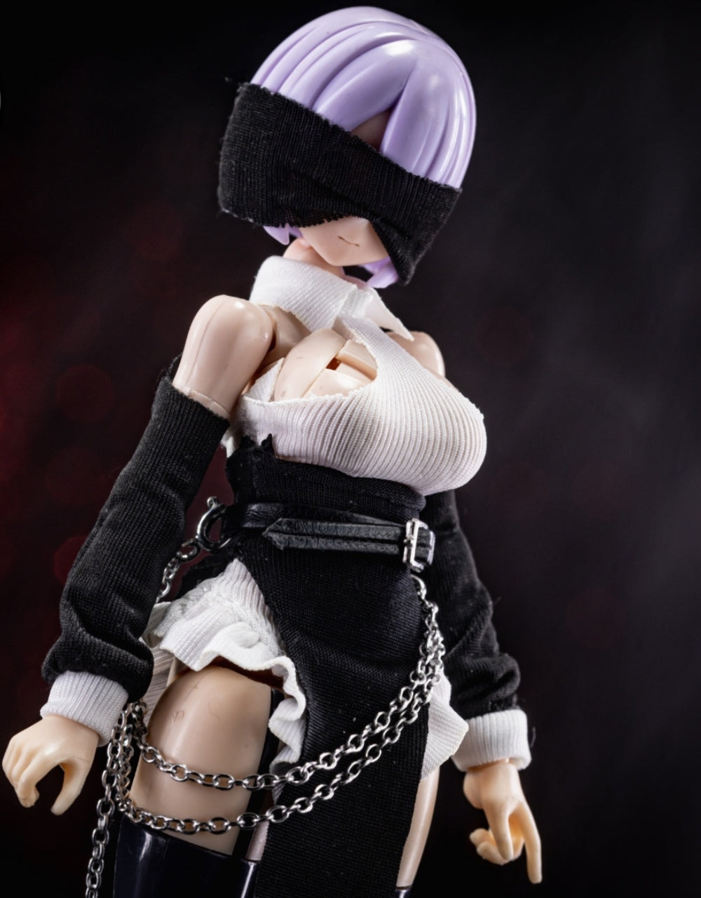 HiPlay 1/12 Scale Figure Doll Clothes: Nun's Attire for 6-Inch Collectible Action Figure C-011