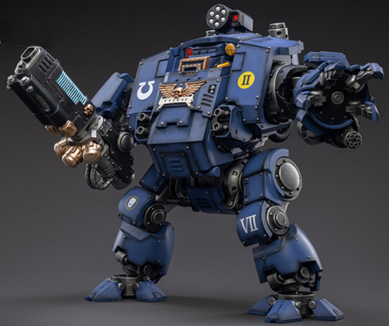 HiPlay JoyToy Warhammer 40K Collectible Figure: UItramarines Redemptor Dreadnought Brother Dreadnought Tyleas  Action Figures