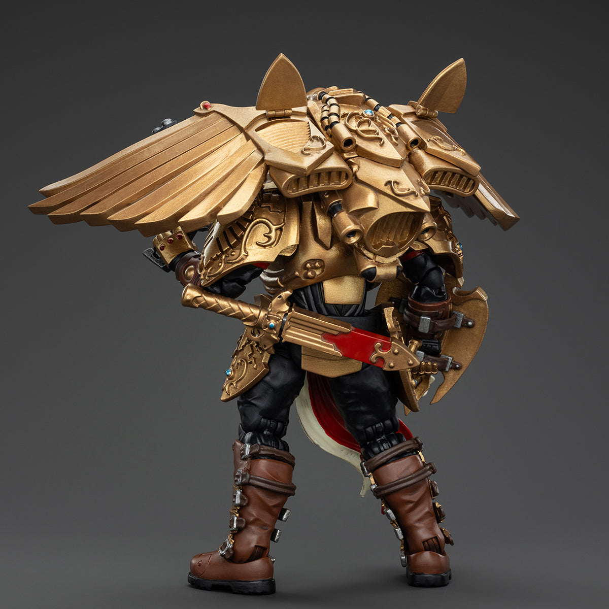 JOYTOY 1/18 Legio Custodes JT00782 Custodian Venatari Squad Venatari with Kenetic Destroyer 2 Action Figures