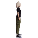 Vêtements de poupée ATStory : T-shirt noir à manches longues et courtes pour figurine de 15 cm