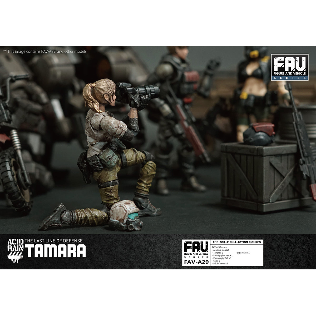 Figurines d'action Tamara Acid Rain World de TOY ALLIANCE