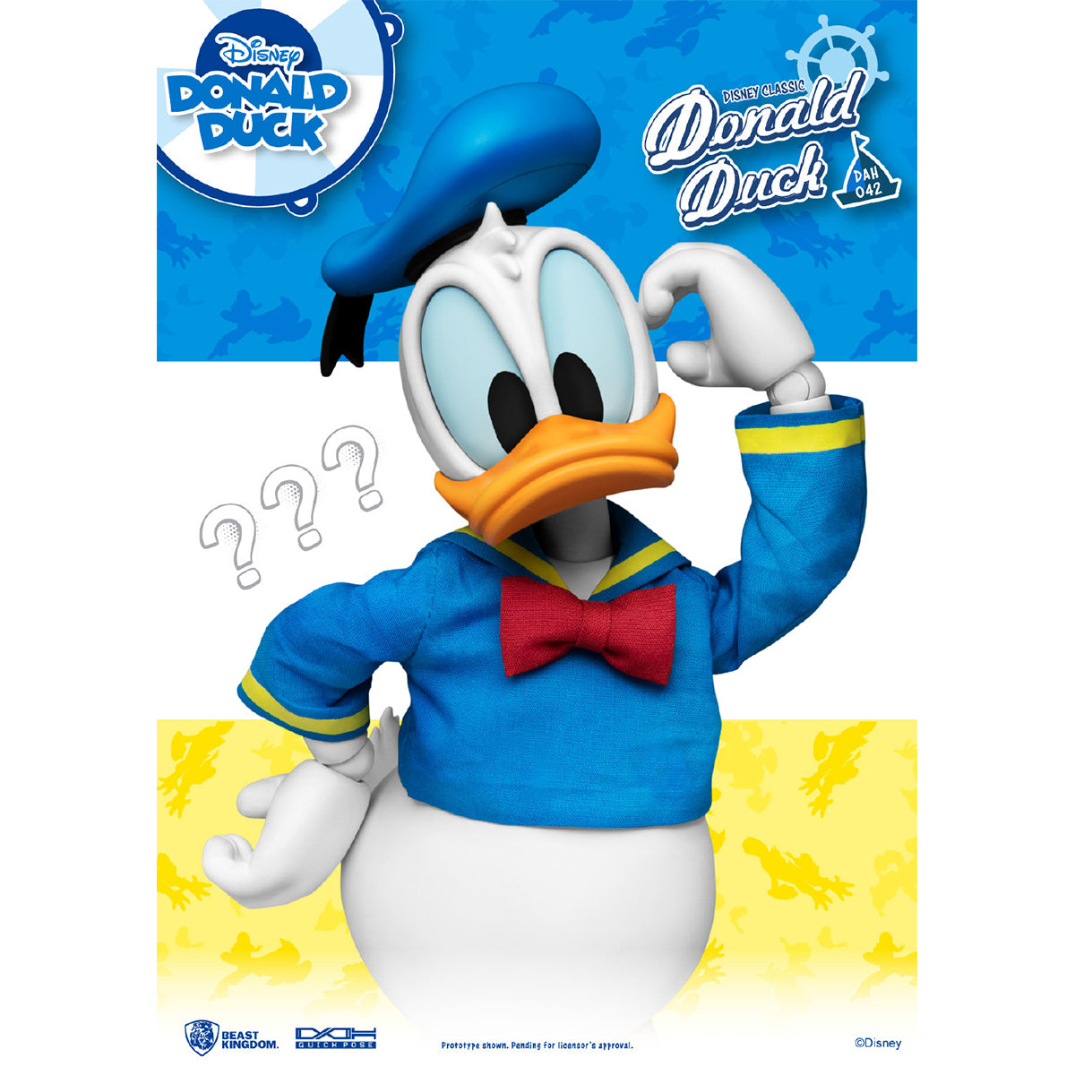 Beast Kingdom DAH-042 Disney Classic Donald Duck Action Figure